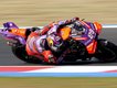 Spain's Jorge Martin on his Ducati during the sprint race for Sunday's San Marino GP. (AP PHOTO)