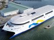A Tasmanian-built ferry is powered by 250 tonnes of batteries and can carry 2100 passengers. (HANDOUT/INCAT)
