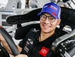 Jack Perkins poses in a Joe Gibbs Racing Toyota Supra  ahead of his NASCAR Xfinity Series debut. (Veracity Media & Communications/AAP PHOTOS)