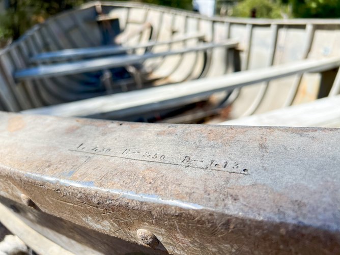 The lifeboat is said to be in surprisingly good condition and still seaworthy, despite its age.