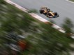McLaren driver Lando Norris has set the fastest time in first practice for the Spanish GP. (AP PHOTO)