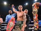 Australian world champion Jai Opetaia wants to add to his collection of title straps. (Dave Hunt/AAP PHOTOS)