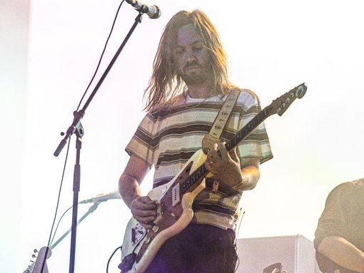 Kevin Parker has previewed a new Tame Impala during a DJ set at a club in Spain. (AP PHOTO)